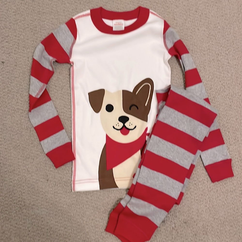 Hanna Andersson cotton doggy pajamas